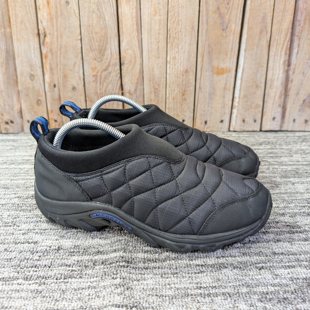 Merrell Alpine Waterproof Quilted Moc in Black Size 9.5 W/8 Men